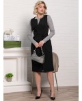 Платье Анфиса (черное) П15230-6М