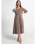 Платье трикотажное Ирина НЬЮ (кофе) П15220-9М