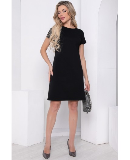 Платье Просто и со вкусом (черное) П8493