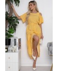 Платье Марианна (желтое) П10440