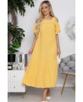 Платье Марианна (желтое) П10440