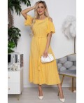 Платье Марианна (желтое) П10440