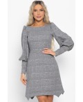 Платье Фелиция (серое) П14989-45М