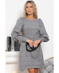 Платье Фелиция (серое) П14989-45М