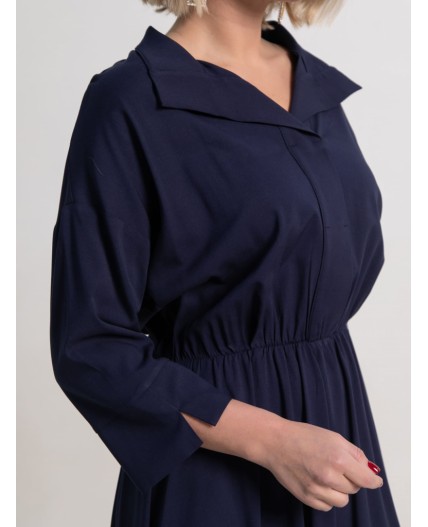 Платье Лорита (темно-синее) П15098-16М
