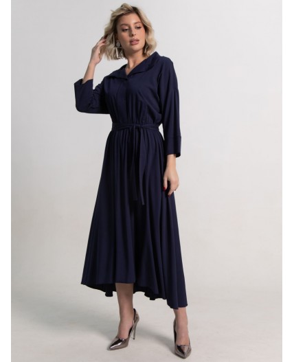 Платье Лорита (темно-синее) П15098-16М