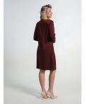 Платье Незнакомка (бордовое) П15129-30М