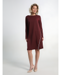 Платье Незнакомка (бордовое) П15129-30М