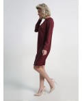 Платье Незнакомка (бордовое) П15129-30М