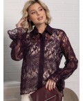 Блуза Изысканная (фиолетовая) Б15244-45М