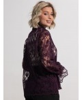 Блуза Изысканная (фиолетовая) Б15244-45М