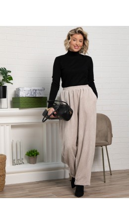 Брюки Городской ритм (молочные) Б15262-9М