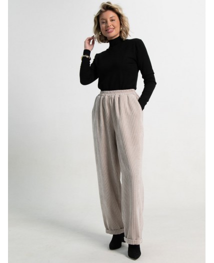 Брюки Городской ритм (молочные) Б15262-9М