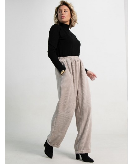 Брюки Городской ритм (молочные) Б15262-9М