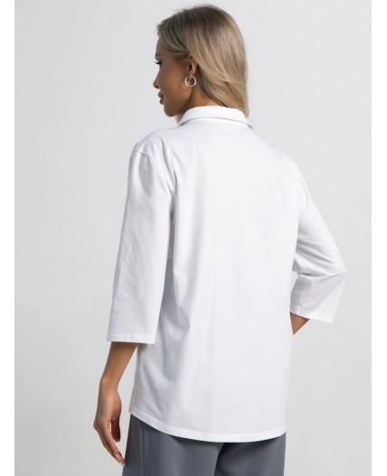 Блуза Сны луговых эльфов (белая) Б15288-18М