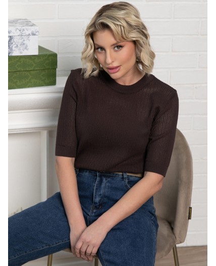 Футболка Любимый момент (шоколад) Б15279-7М