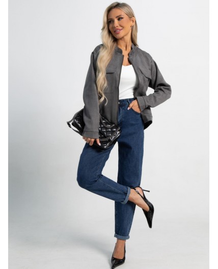 Бомбер Александра (графит) Б15302-2М