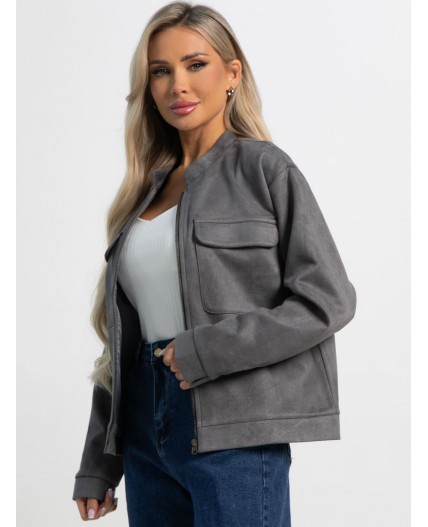 Бомбер Александра (графит) Б15302-2М