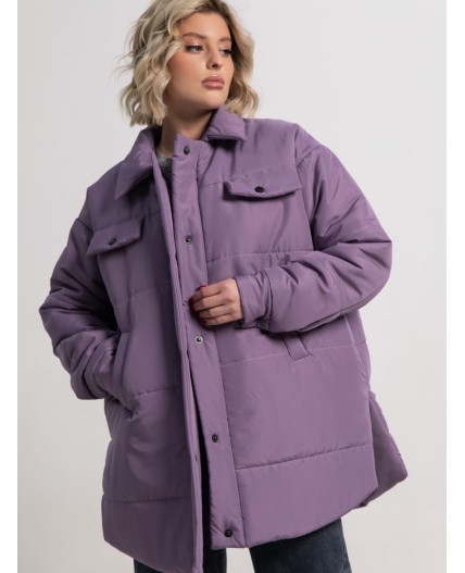 Куртка демисезонная Асель (фиолетовая) Б15318-39М