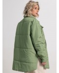 Куртка демисезонная Асель (зеленая) Б15319-39М