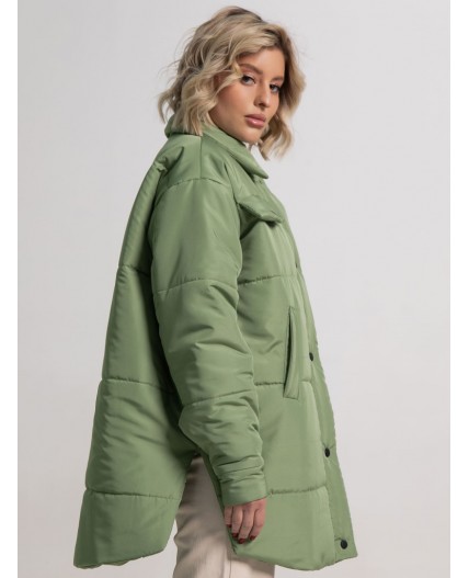 Куртка демисезонная Асель (зеленая) Б15319-39М