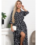 Платье Доминанта (черное/кошки) П15359-16М