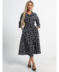 Платье Доминанта (черное/кошки) П15359-16М