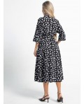 Платье Доминанта (черное/кошки) П15359-16М