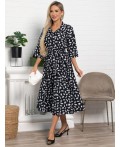 Платье Доминанта (черное/кошки) П15359-16М