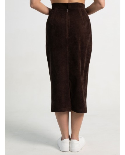 Юбка Ялта (шоколадная) Ю15361-10М