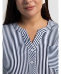 Блуза Азалия (белая/полоска) Б15363-20М