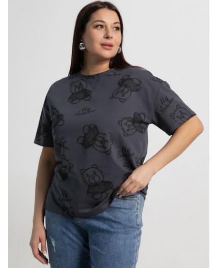 Футболка Бриса (графит) Б15369-20М