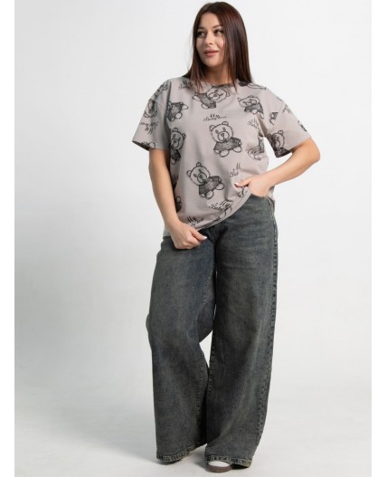 Футболка Бриса (серая) Б15371-20М