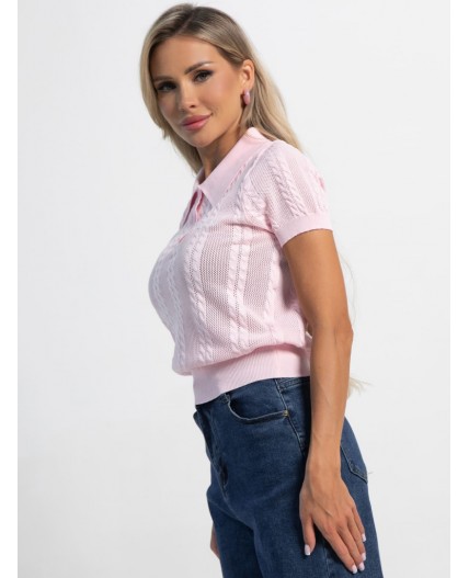 Поло Важный момент (розовое) Б15376-7М