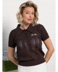 Поло Важный момент (шоколад) Б15377-7М