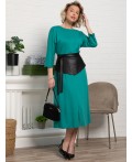 Платье Эмилия (зеленое море) П15388-18М