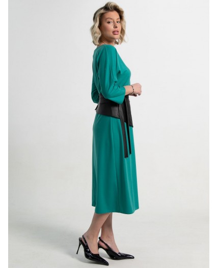 Платье Эмилия (зеленое море) П15388-18М