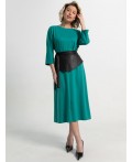 Платье Эмилия (зеленое море) П15388-18М