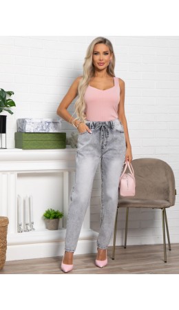 Джинсы Эльза (светло-серые) Б15416-4М