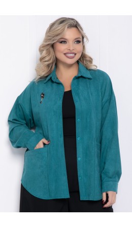 Рубашка Милолика (бирюзовая) Б15439-18М