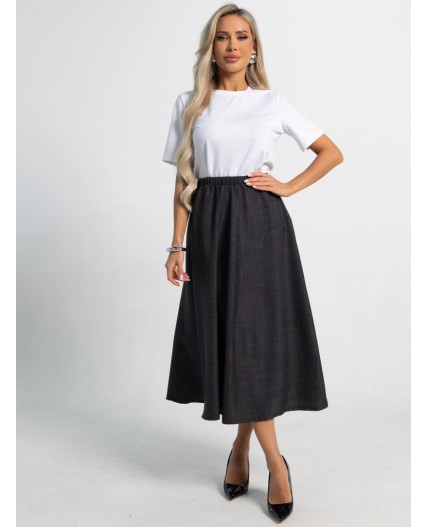 Юбка Льюис (черная) Ю15463-10М