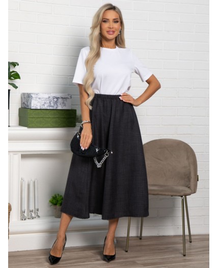 Юбка Льюис (черная) Ю15463-10М