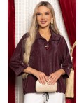 Блуза Ариозо (темно-бордовая) Б14932-24М