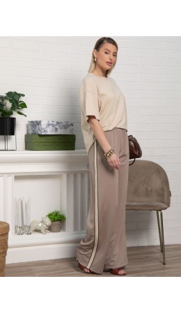 Брюки Аларика (бежевые) Б15101-5М