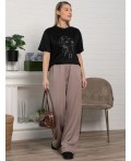 Брюки Аларика (пыльная роза) Б15102-5М