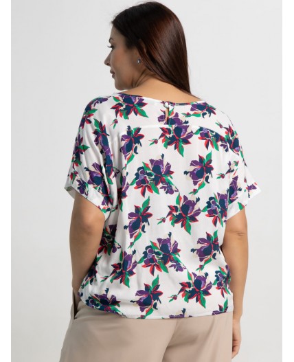 Блуза Элина (белая) Б15249-13М