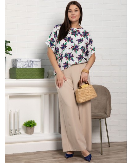 Блуза Элина (белая) Б15249-13М