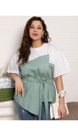 Блуза Альциона (фисташка) Б15255-13М