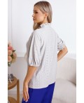 Блуза Люция (серая) Б15327-45М