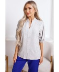 Блуза Люция (серая) Б15327-45М